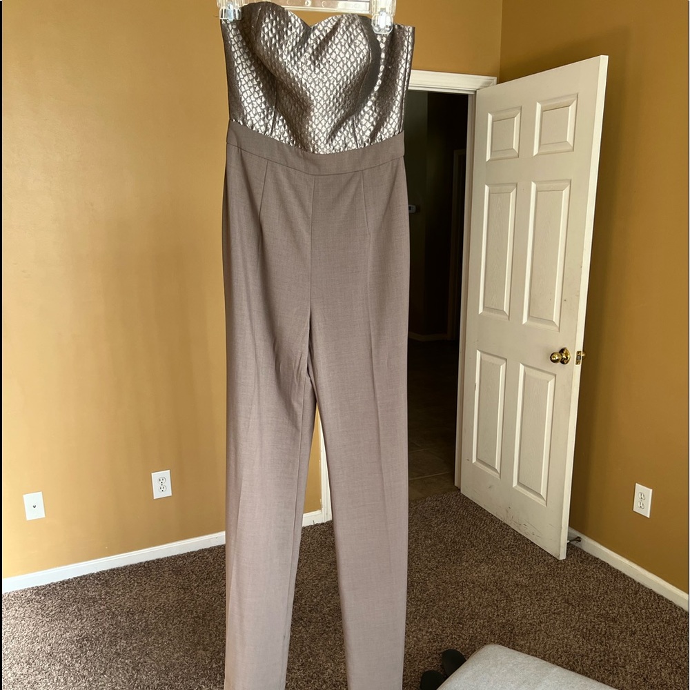 Arden B Strapless Jumpsuit